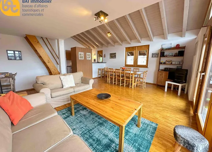 Scierie E Moiry 222, Attique Lumineux Proche Des Télécabines Appartement