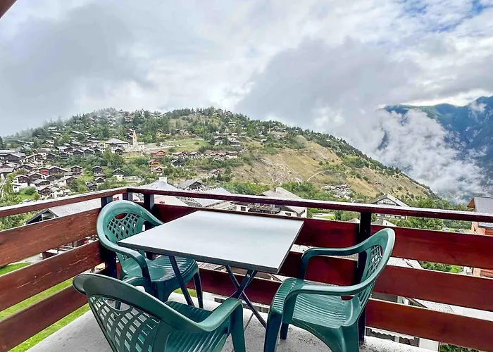 Appartement Scierie E Moiry 222, Attique Lumineux Proche Des Télécabines Vercorin